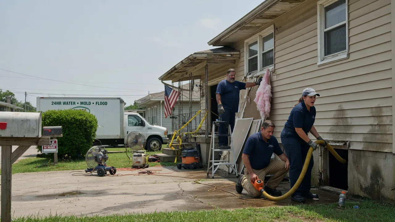 Water Damage Repair in Nicholson, PA near me